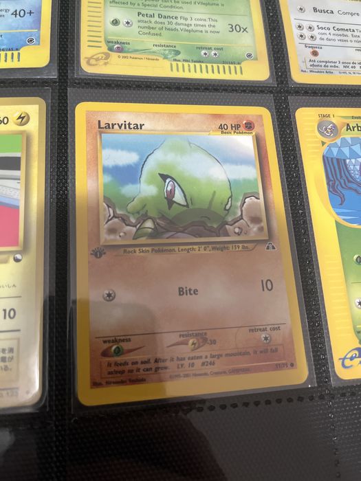 Cartas pokemon vintage