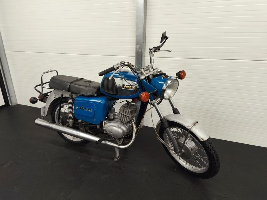 MZ TS 125 z dokumentami