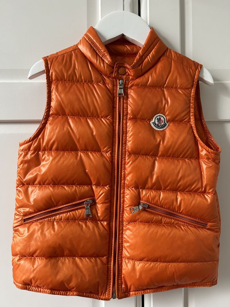 Moncler bezrękawnik chłopięcy 4 lata 104 oryginalny Moliera 2