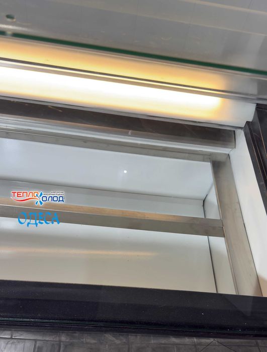 Вітрина-морозилка "Bravo" 1.2 м нержавійка для вагового морозива б/у