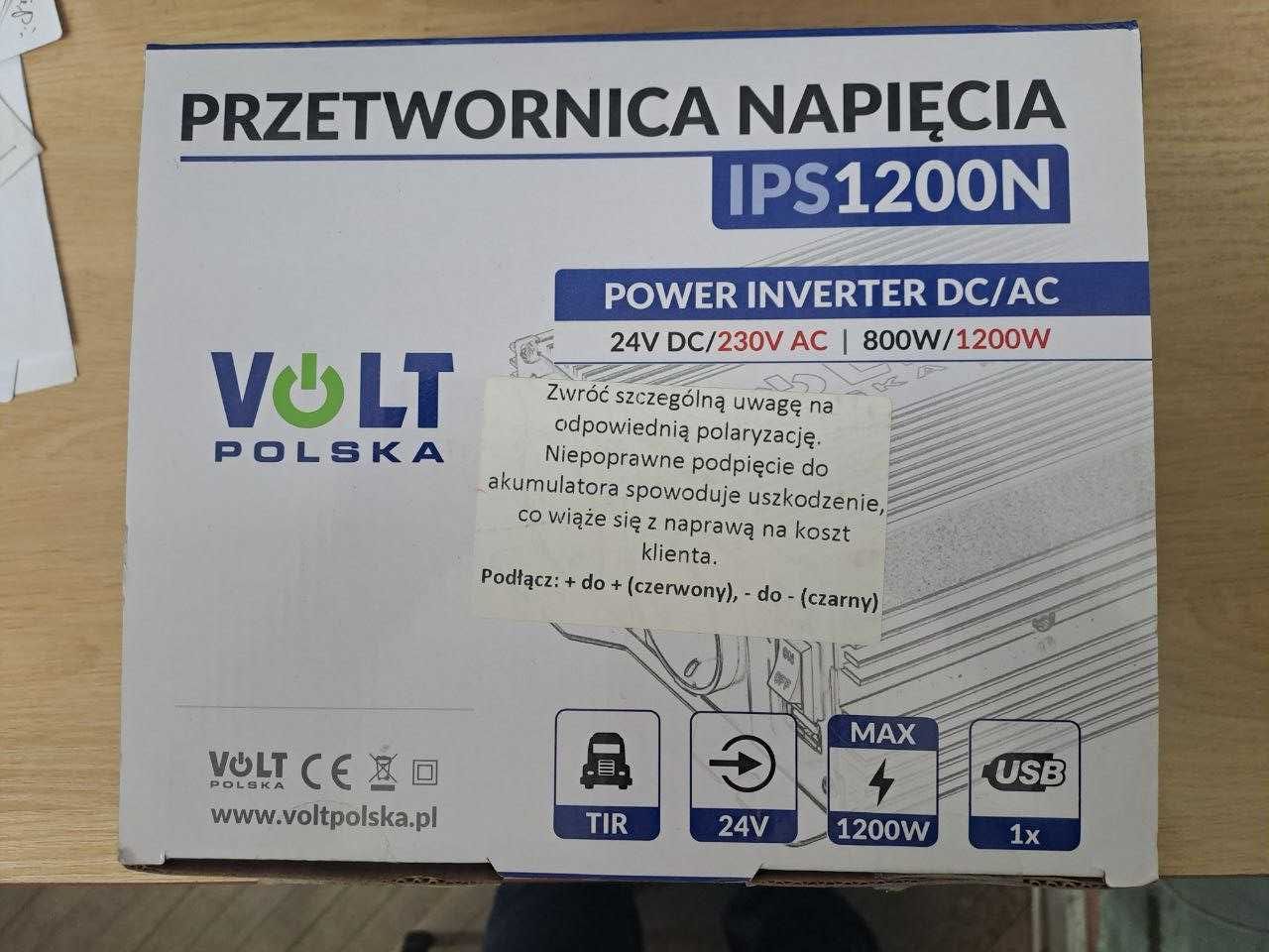 Інвертор Volt Polska 1200, 24В