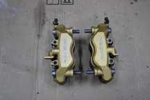 Zacisk Zaciski Hamulcowe Przód Lewy Prawy Kawasaki ZX6R 636, 05-06 Nin