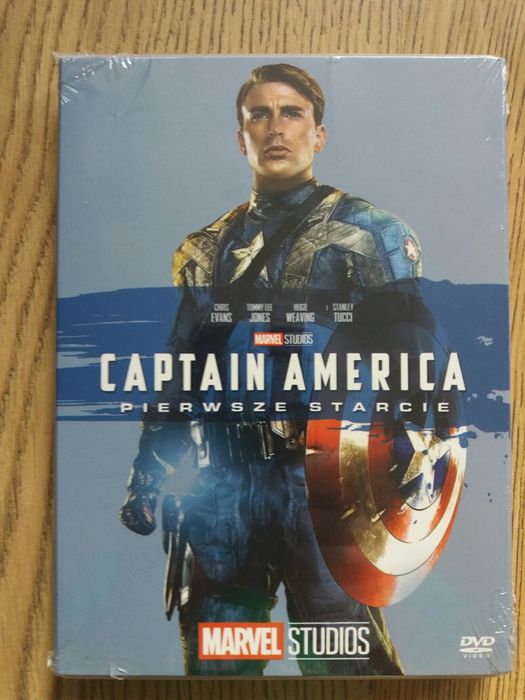 Captain America Pierwsze Starcie DVD nowa folia