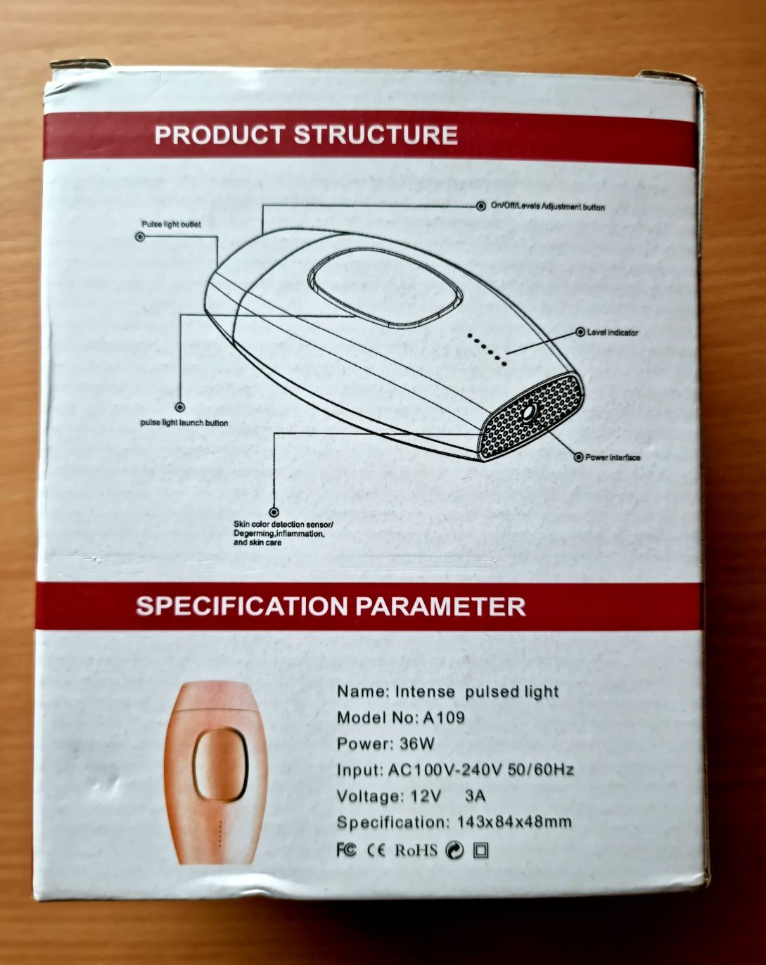 Profesjonalny Depilator Laserowy IPL Silkin 600000 Impulsów Świetlnych