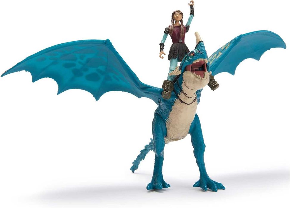 Dreamworks Dragons How to Train Your Dragon Deadly Nadder and Astrid