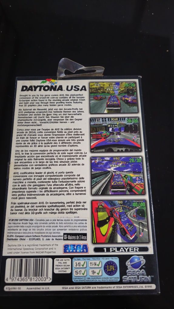 Jogo sega saturno Daytona USA