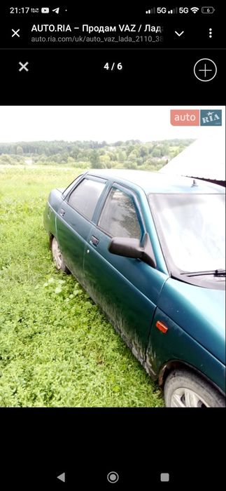 Авто ВАЗ 2110 1999р,