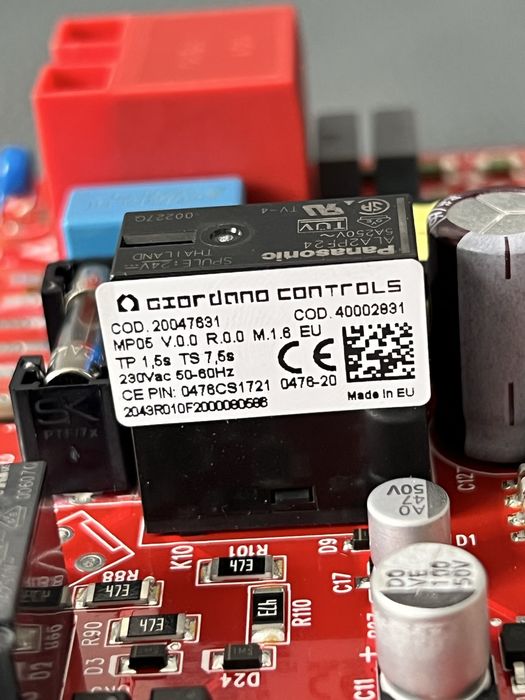 Moduł elektroniczny, sterownik Beretta Mynute - uszkodzony