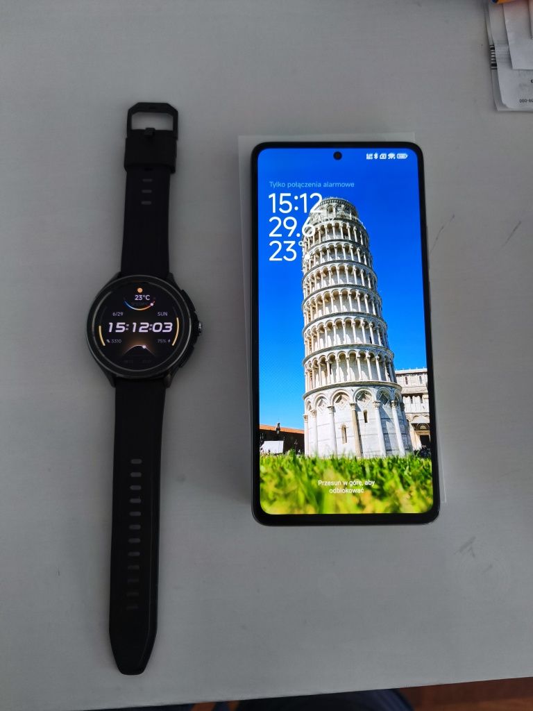 Zestaw Xiaomi, smartfon 11T i smartwatch  Watch 2Pro
