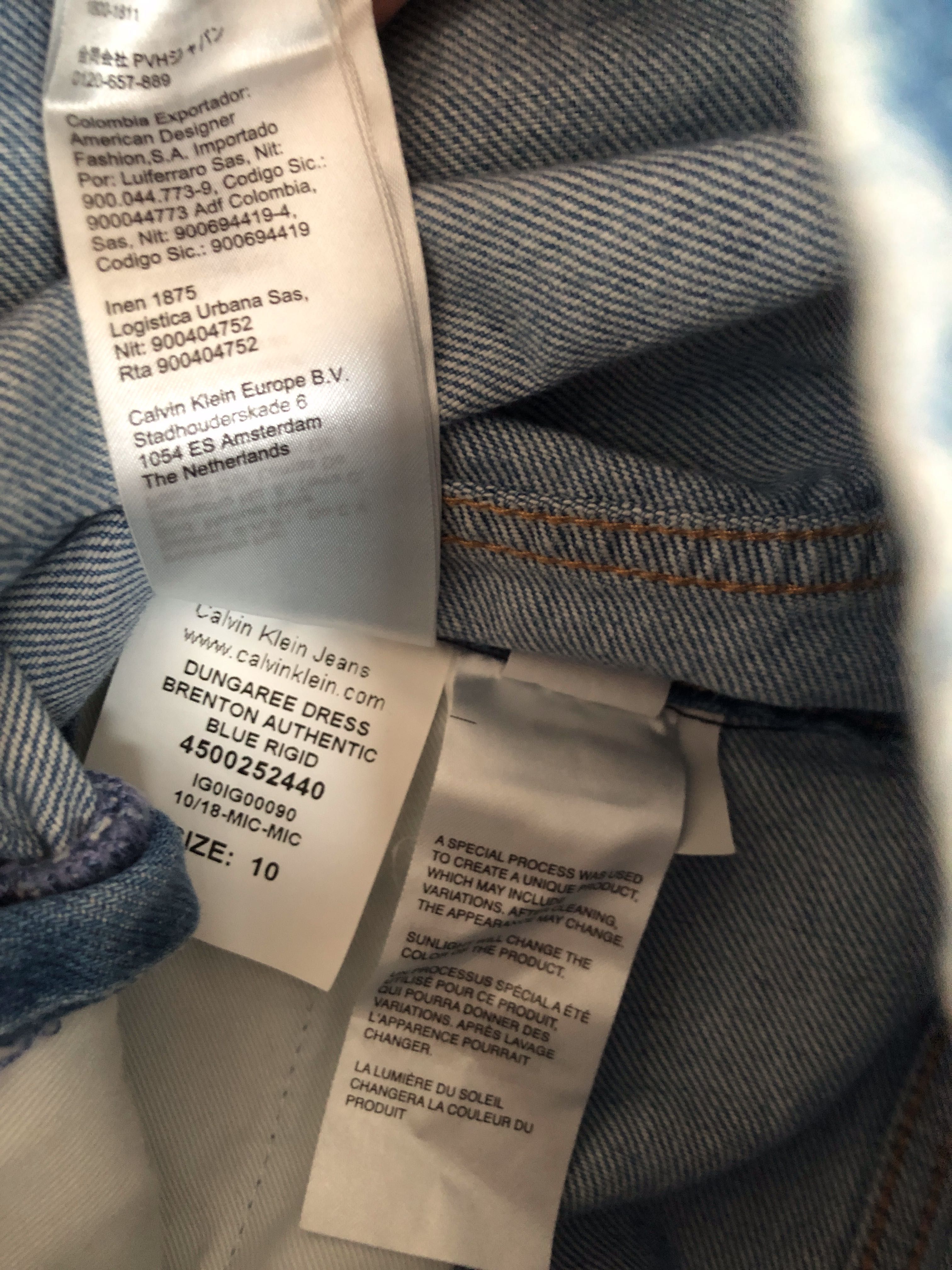 Ogrodniczka Calvin Klein Jeans 10 lat