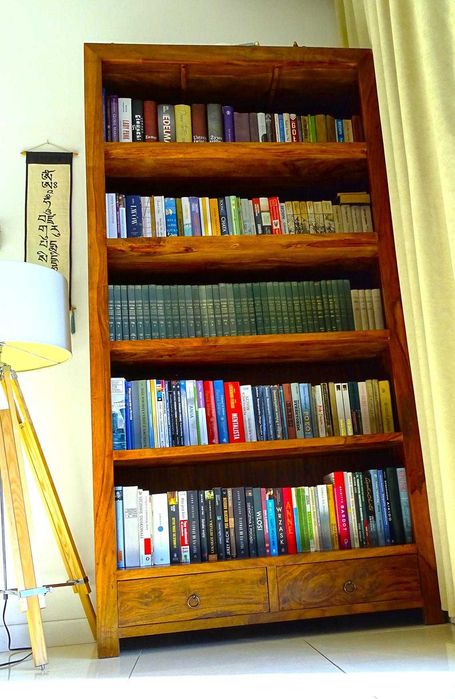 Biblioteka indyjska z litego drewna palisander w idealnym stanie!