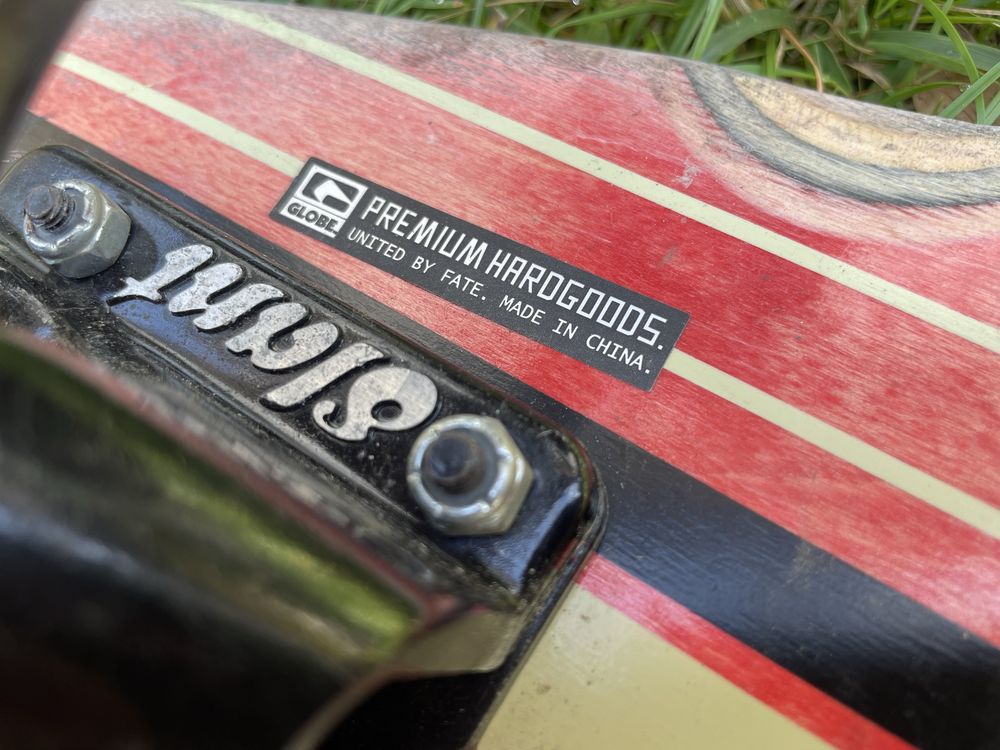 Longboard Globe Pinner red/black