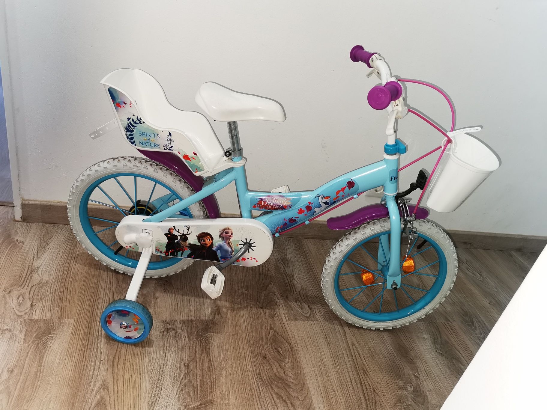 Bicicleta para criança-Frozen