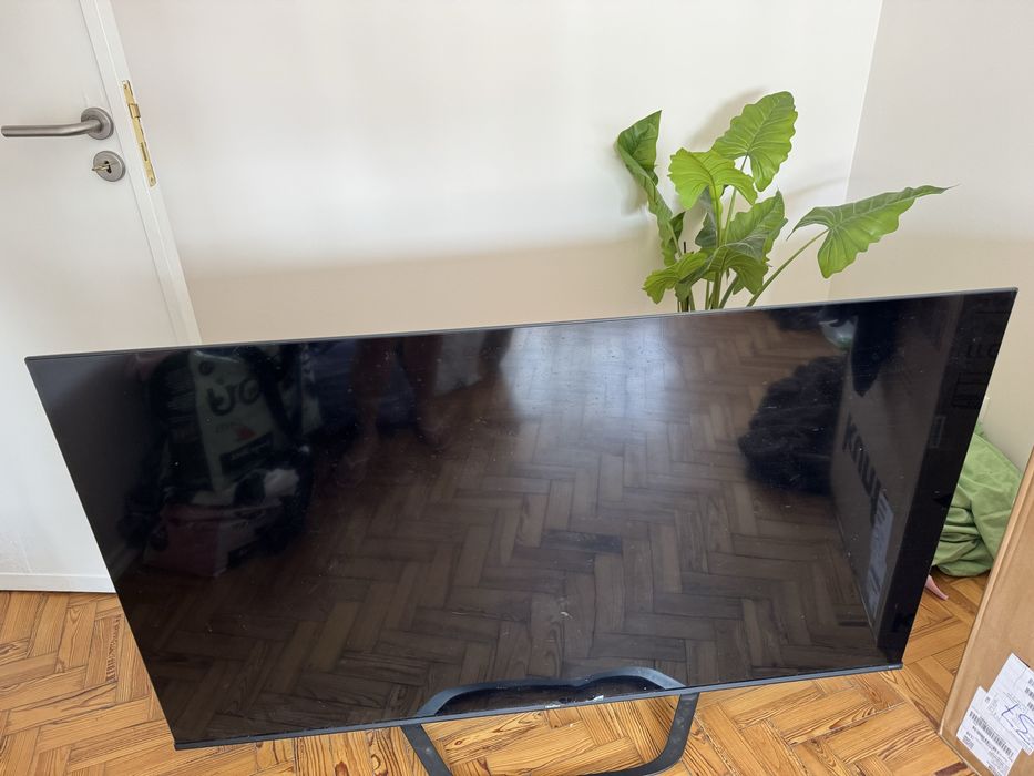 Tv com ecrã partido