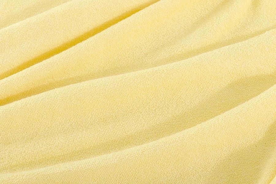 Prześcieradło z Gumką Dzianina Frotte Komfortowe Jednolite _D 60x120