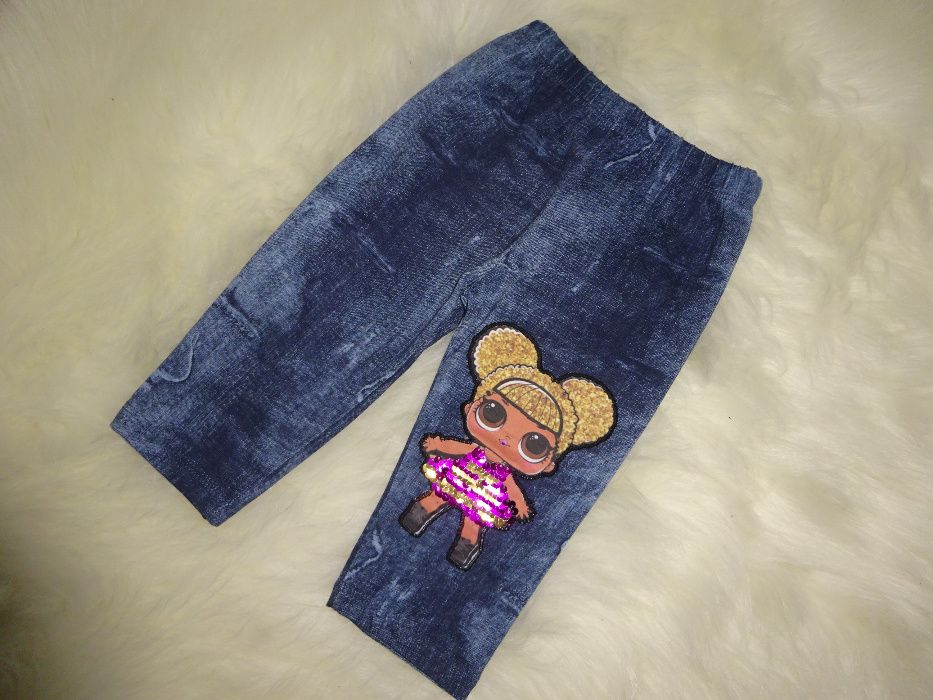 Getry legginsy LOL dziecięce 92r