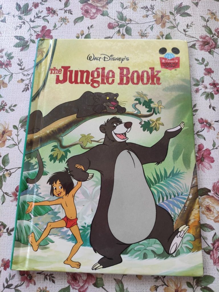 Książka dla dzieci Jungle Book Disney po angielsku