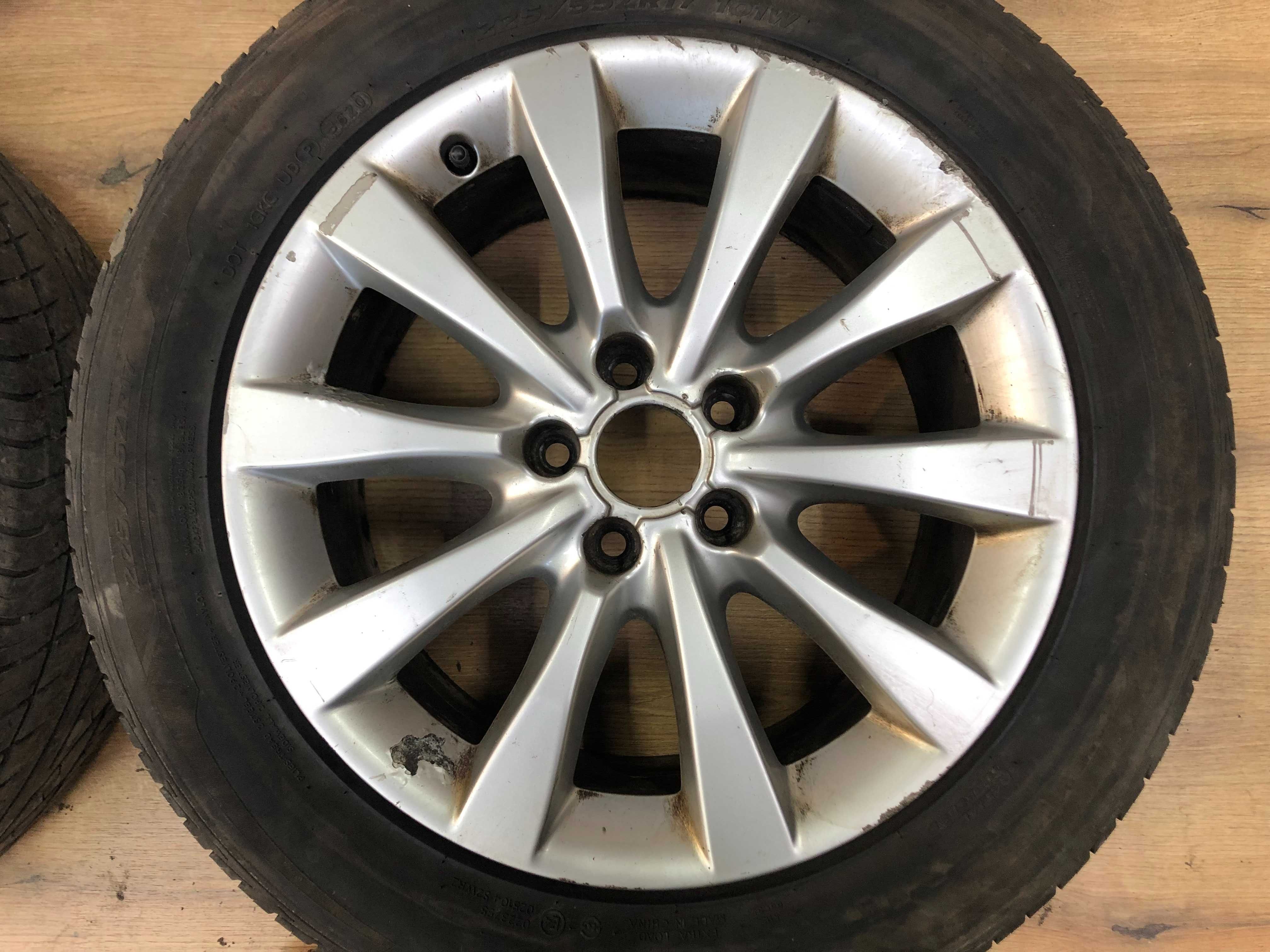 Koła/komplet kół/alufelgi Audi A6 C7 225/55/17 5x112