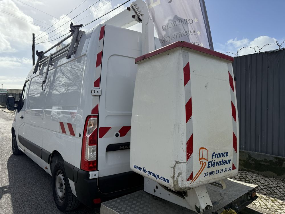 RENAULT MASTER GRUA 14 M. Trabalho Apenas 165.000KM ###OPORTUNIDADE###