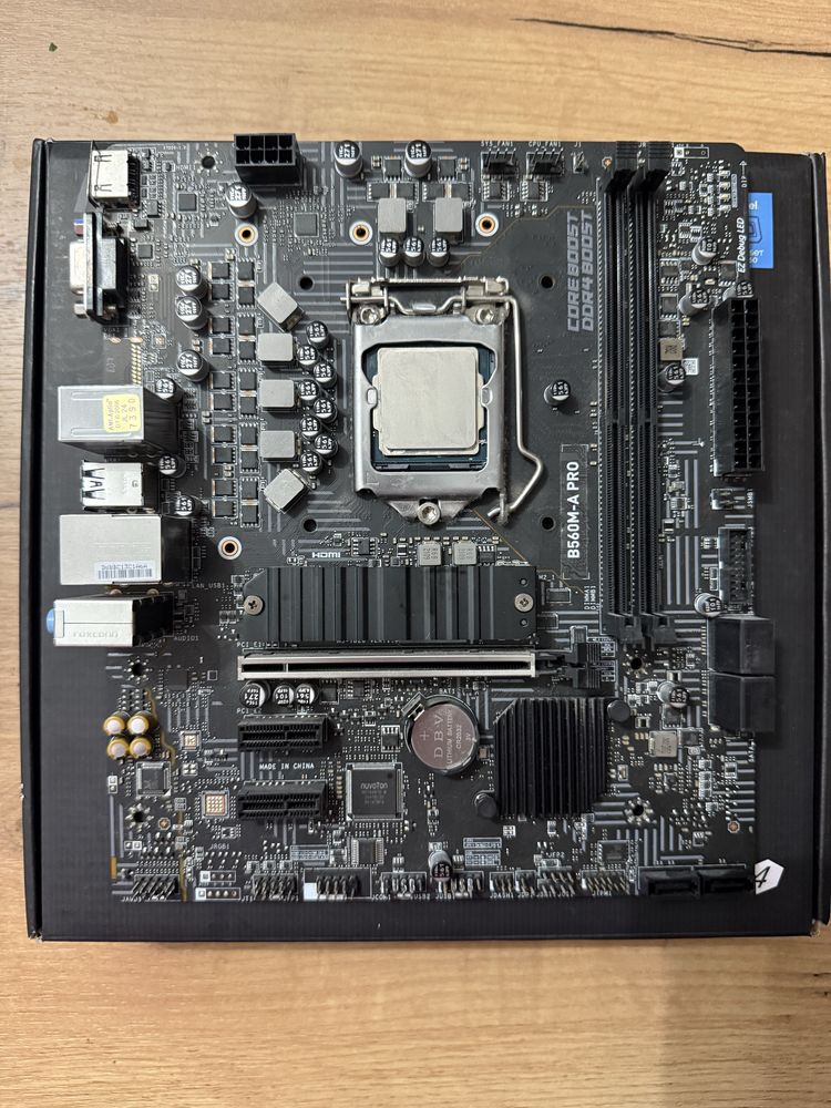 Płyta główna i procesor MSI B560M-A PRO (mATX) + Intel Core i5-10400F