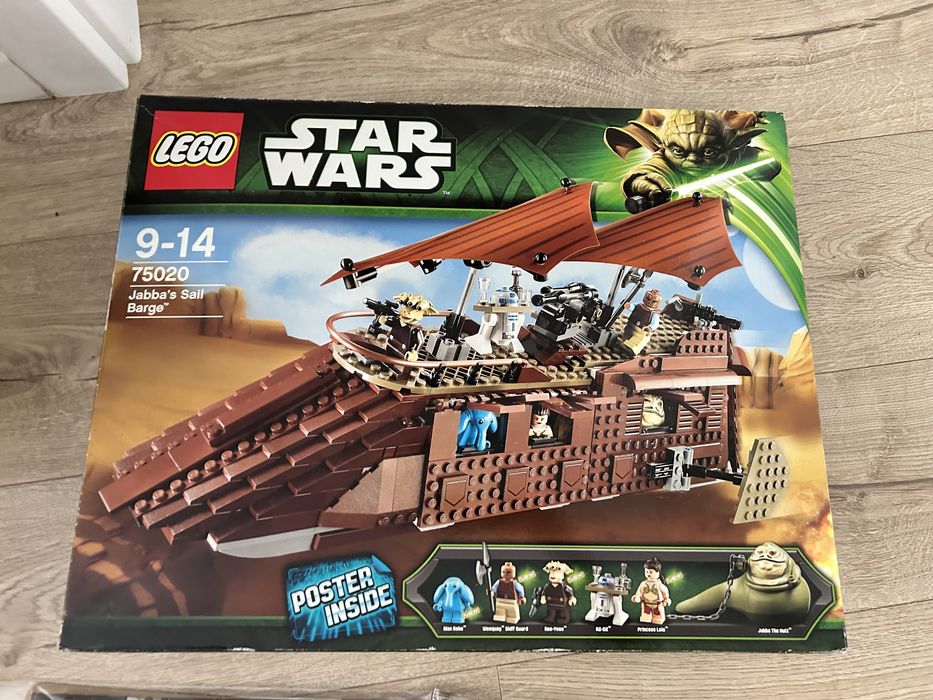 Lego 75020 star wars statek Jabby UNIKAT jak nowy!