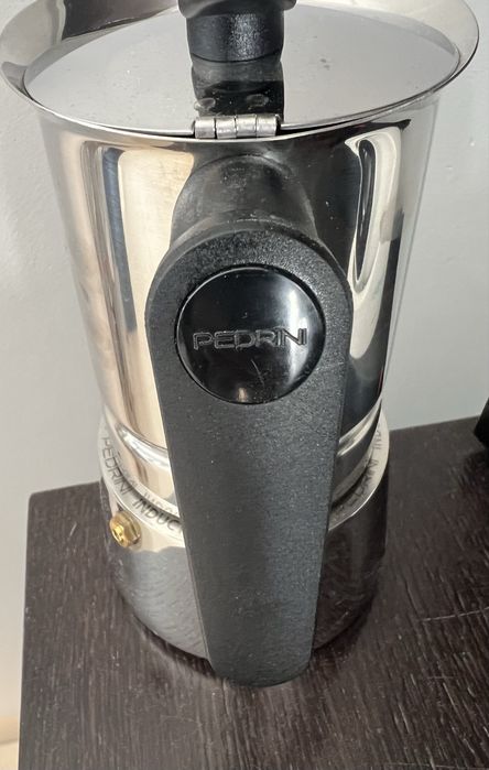 NOWA Kawiarka 4 x 50 ml Pedrini - Steel Moka KA-PED-4