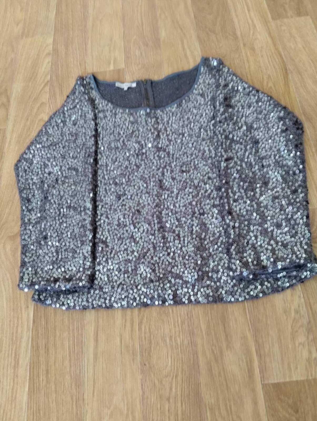 Блуза -кофта с паетками
