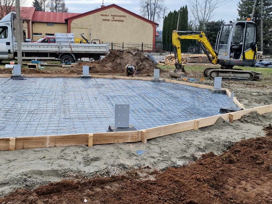 Usługi minikoparką