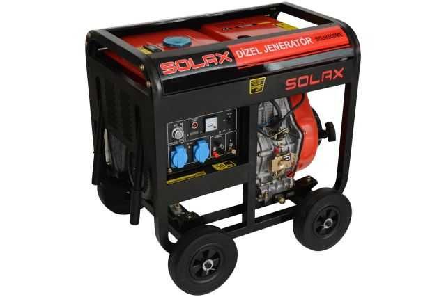 Дизельний генератор SOLAX SDJ8500ME 5,2-5,7 кВт