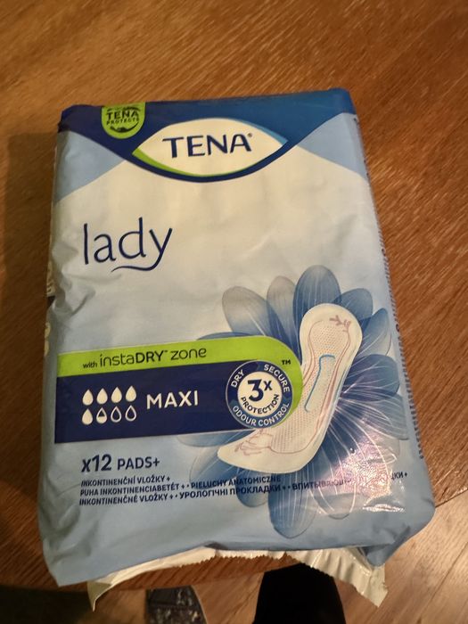 Wkładki Tena lady Maxi i Maxi Night po 12 szt
