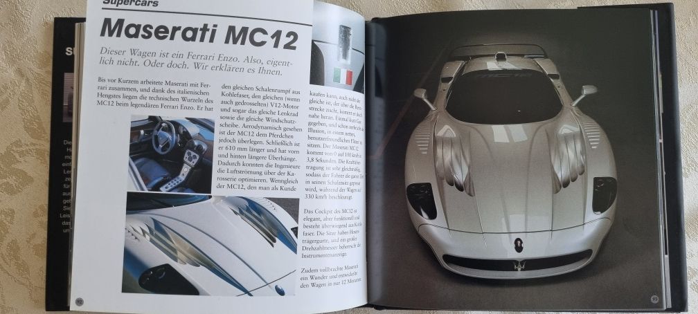 Supercars m.in Bugatti Veyron, TVR, Pagani, Langerwehe Evo, Maserati