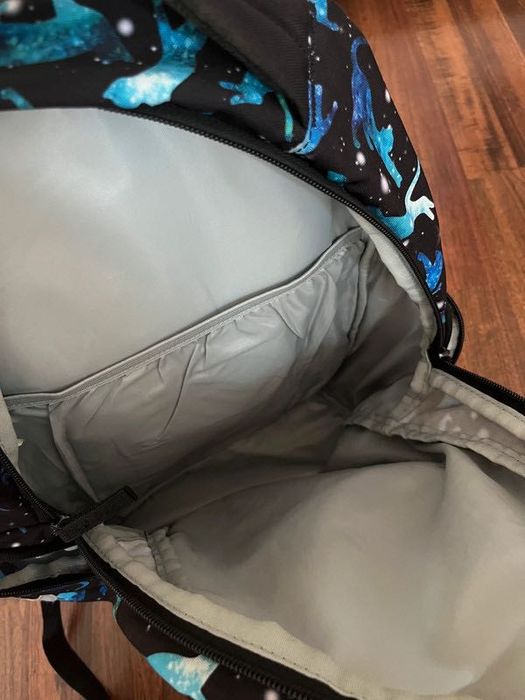 Plecak empik czarno-granatowy w koty limited edition