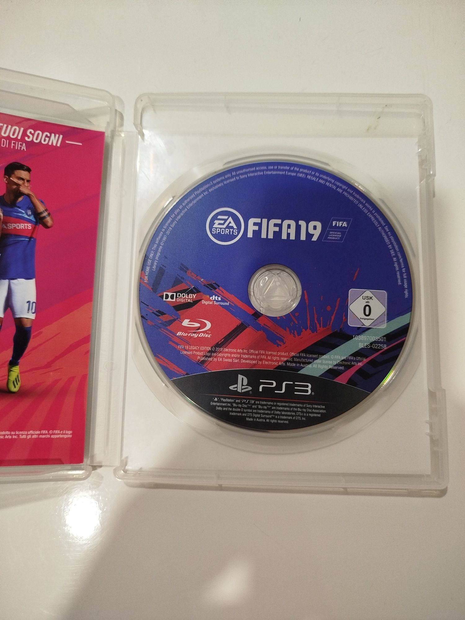 Jogo FIFA 2019 para PS3