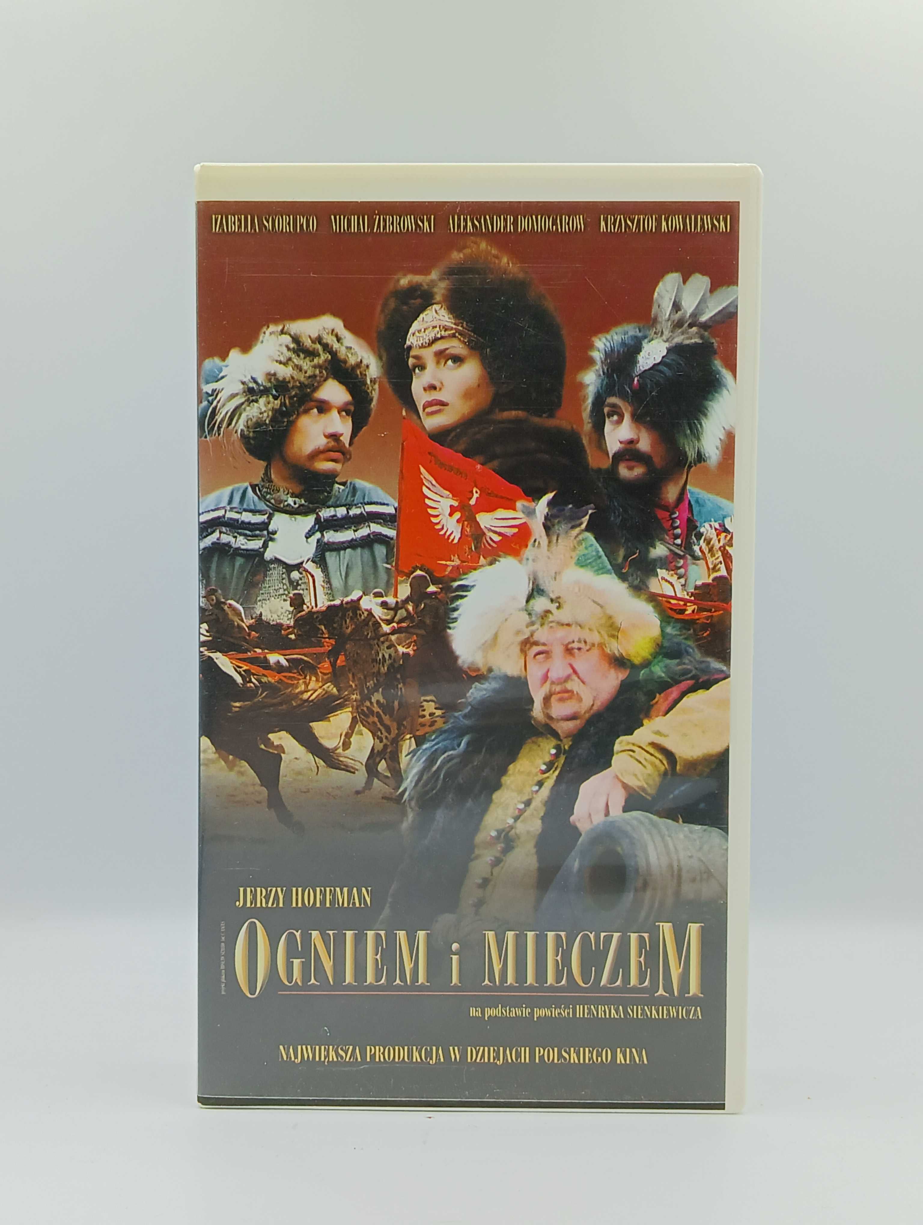 Film VHS Ogniem i Mieczem plus kulisy filmy Polskie stare filmy 2 VHS