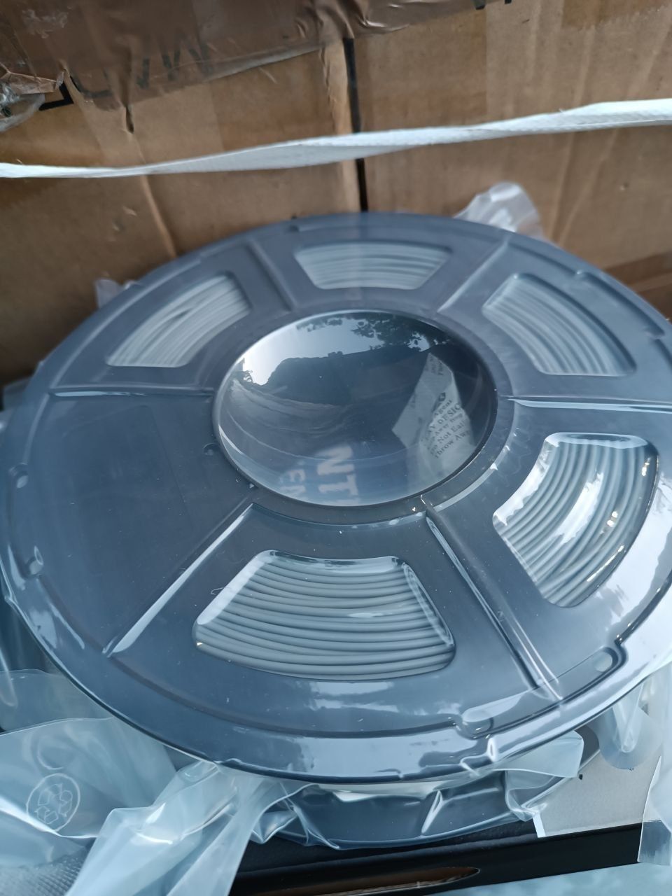 PLA пластик Anycubic для 3D принтера 1.75мм сірий (1кг)