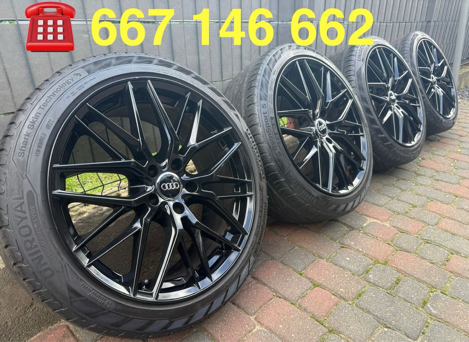 19 cali felgi koła do Audi A6 A7 5x112 ET35 8.5J
