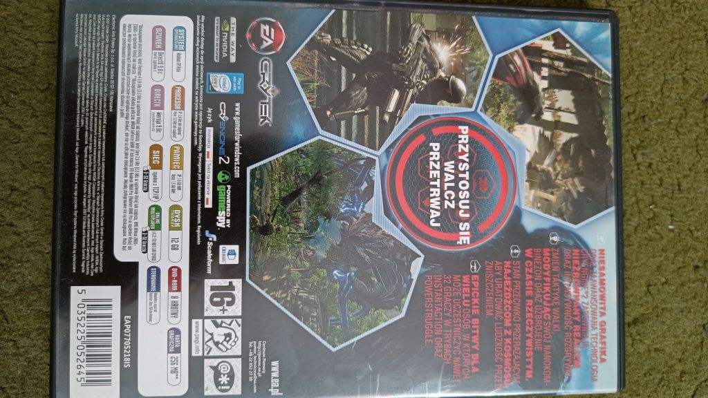 Crysis PC PL stan idealny edycja premierowa