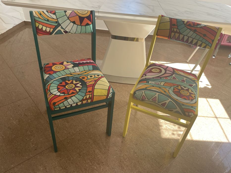 Kszesła 2 sztuki komplet