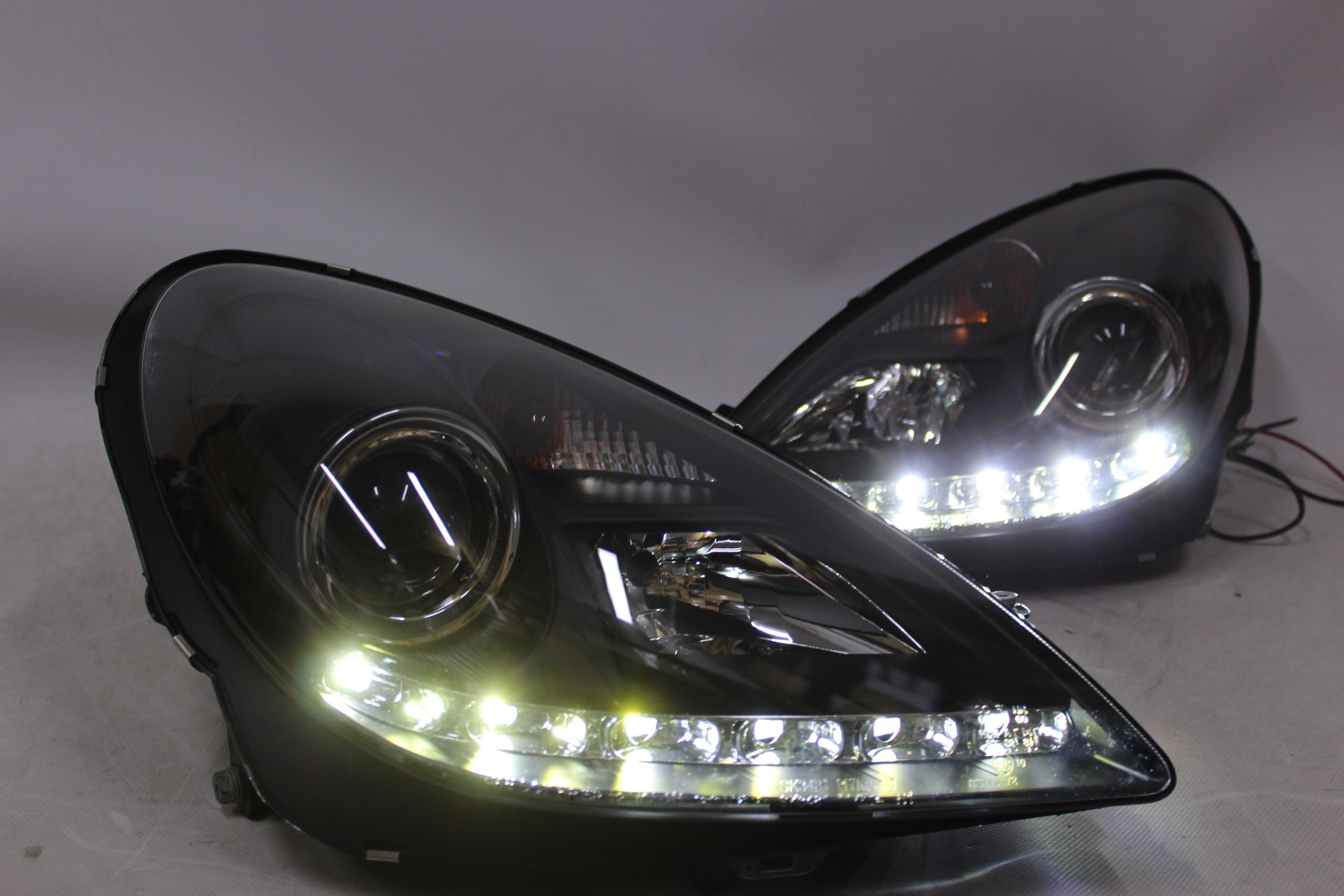 Lampy reflektory przednie przód Mercedes SLK 04-11 R171 H7 LED TUNING