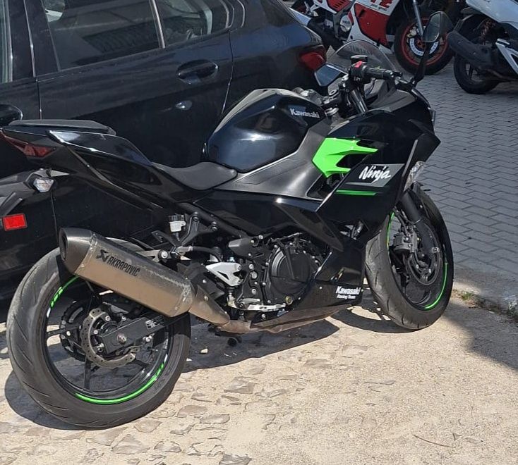 Kawasaki ninja 400 carta A2 35kw
