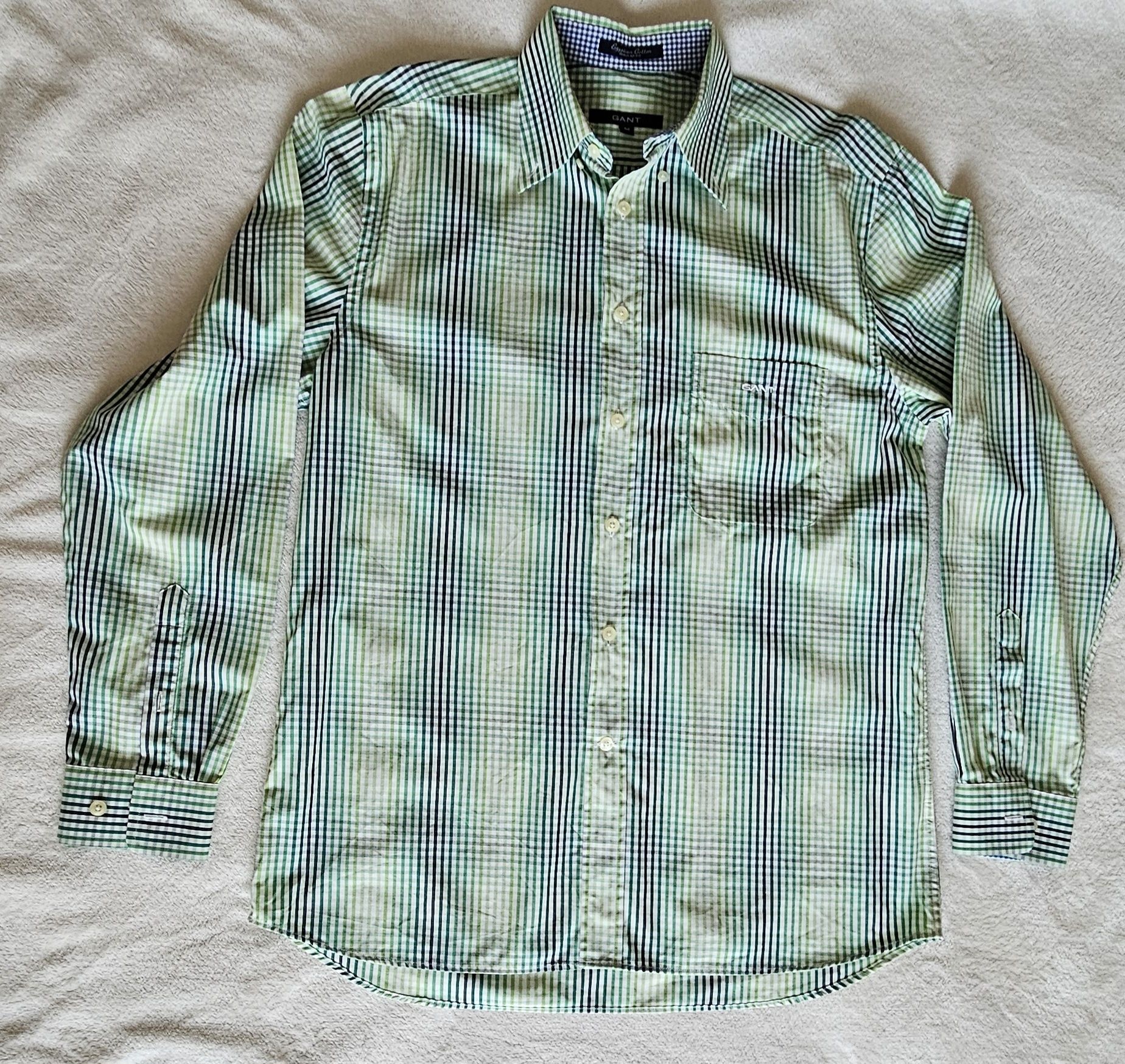 Camisa GANT Xadrez Verde