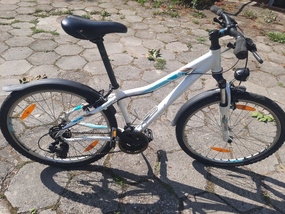 Rower młodzieżowy górski biały Kelly Vanity