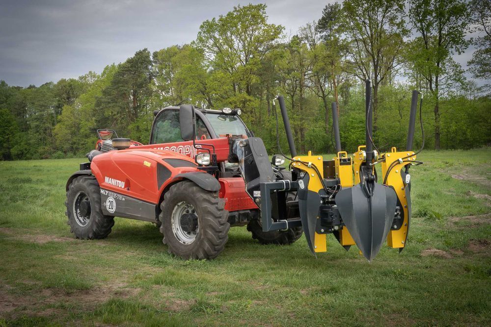 Przesadzarka do drzew krzaków do ładowarki, koparki