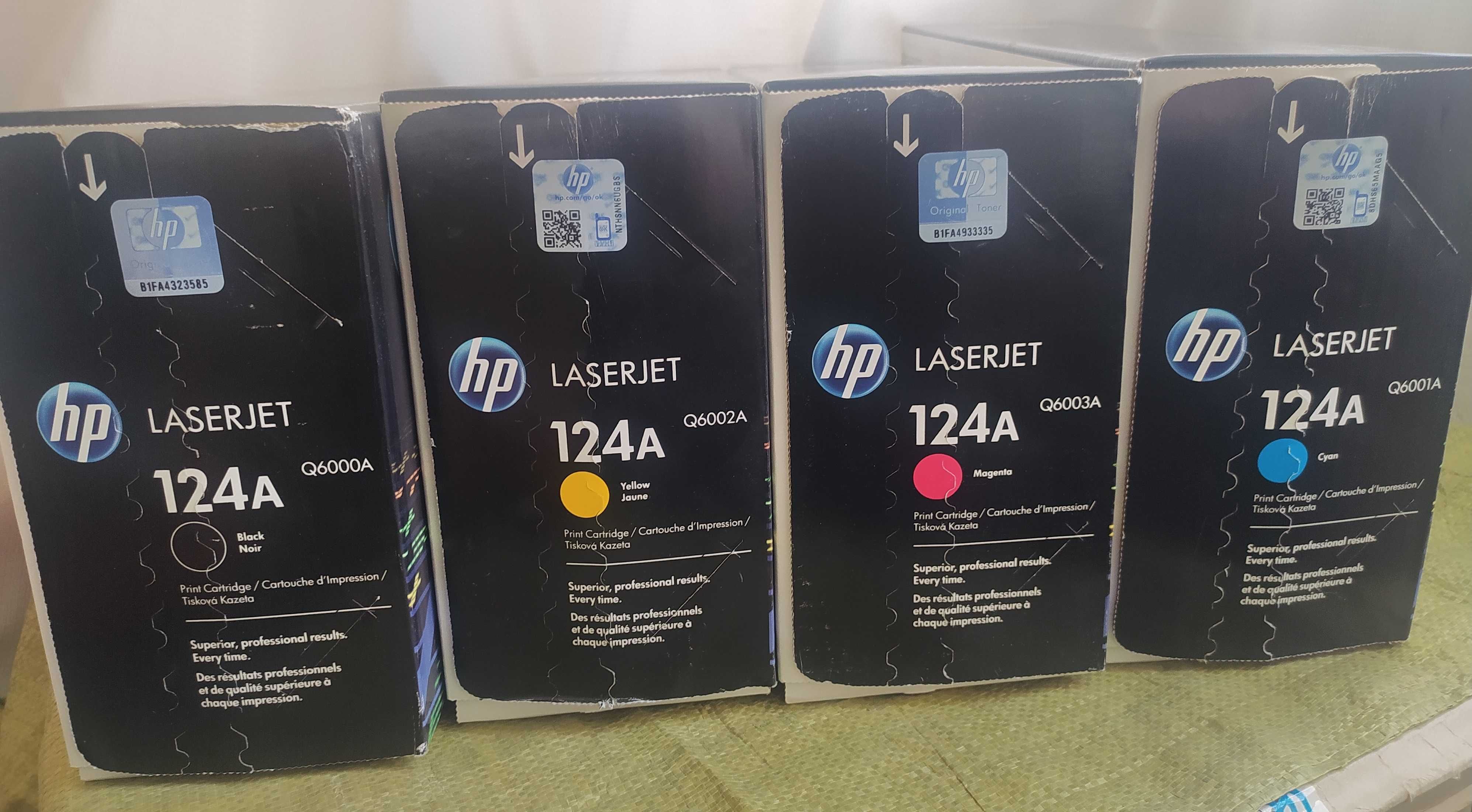 Оригинальный картридж HP 124A