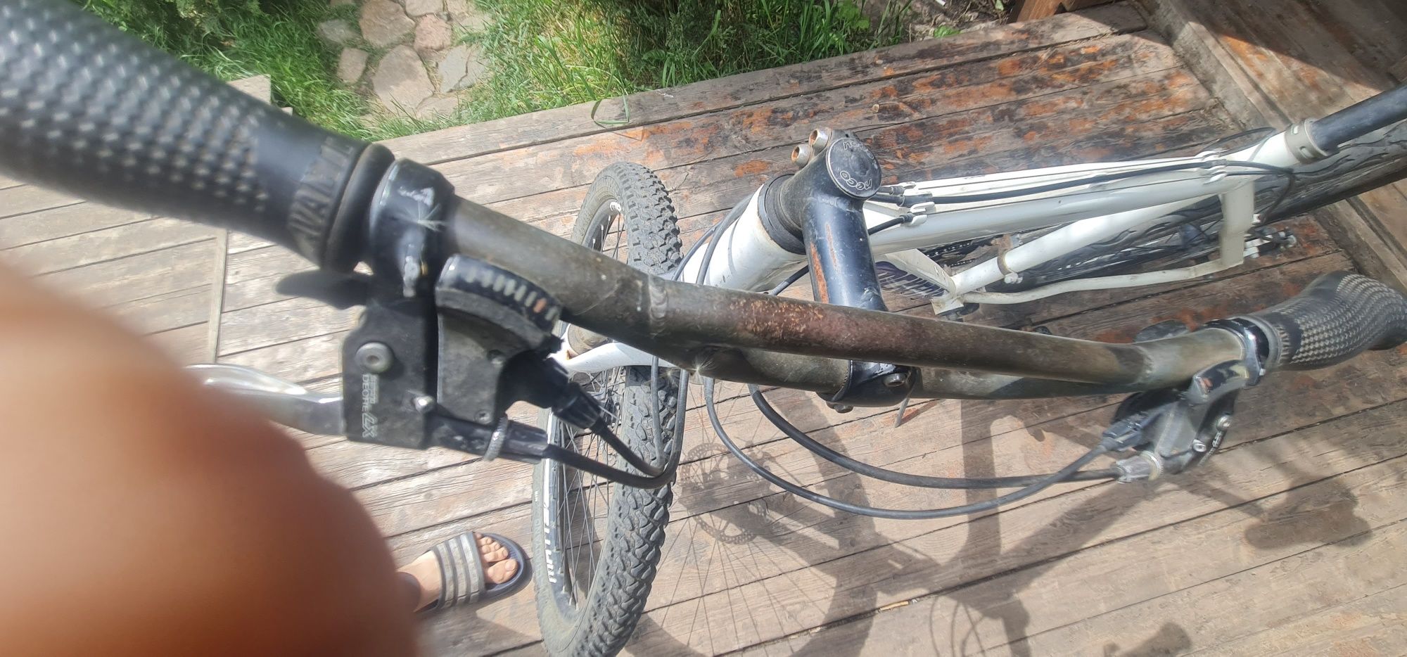 Велосипед алюміній рама шімано комплектуючі