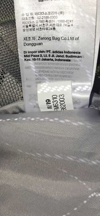 Adidas 3D plecak piłka ręczna torba srebrna roll top szara laptop tabl