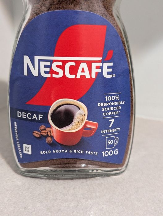 Nescafe Classic Decaf Bezkofeinowa 100g kawa rozpuszczalna