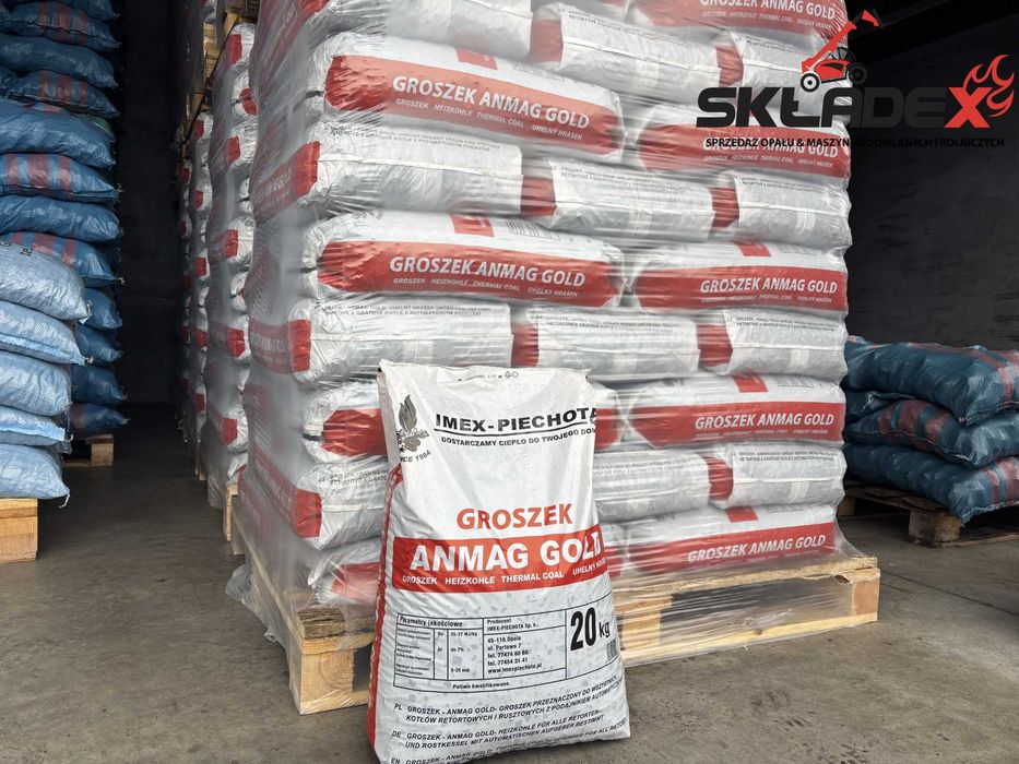 Groszek ANMAG GOLD 27-25 MJ Workowany Transport GRATIS