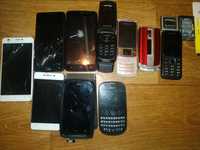 Телефони на запчасти некоторие под восстановленияе