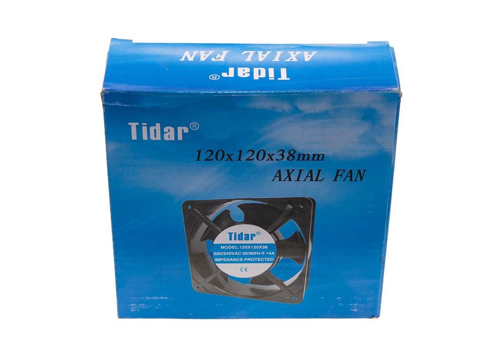 Вентилятор (кулер) Tidar універсальний, 220В, 120x120x38 мм